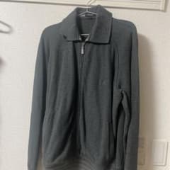 Burberry London ジップアップニット グレー L - メルカリ