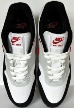 希少レア‼️NIKE エアマックス1 白黒赤カラー 29cm USED品‼️ - メルカリ