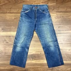 50s VINTAGE デニムワークパンツ 裏ネル W32