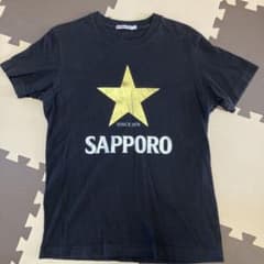 SAPPORO サッポロ Tシャツ ブラック Sのサムネイル