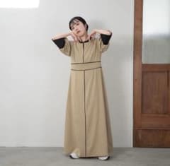 新品同様 モザイクジップアップワンピース 2024AW 34 エルメス | Shop