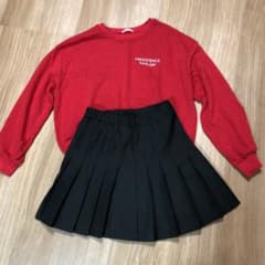 ウィゴースカートトレーナーHoneys美品のサムネイル