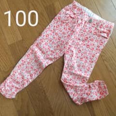 ハッシュアッシュ 花柄パンツ 100のサムネイル