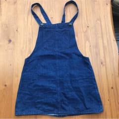 1/20まで出品 ZARA  デニム ジャンパースカートのサムネイル