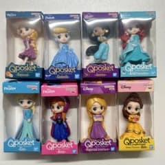 Qposket ディズニープリンセス フィギュアセット - メルカリ