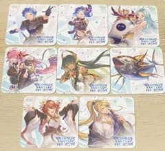 グラブルフェス グラフェス 2024 グランブルーファンタジー コースター 8枚のサムネイル