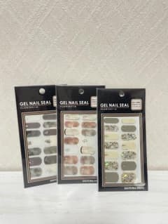 GEL NAIL SEAL ジェルネイルシール 3点セット