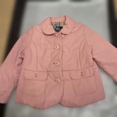 BURBERRY ピンク 中綿コート 110Aのサムネイル