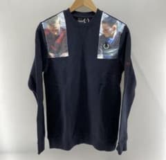 RAF SIMONS×FRED PERRY フォトグラフィック切替スウェット - メルカリ