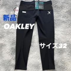 新品　オークリー　パンツ　ストレッチ　テーパード　スカル　ネイビー　春秋冬　32 新品 オークリー パンツ ストレッチ テーパード スカル ネイビー 春