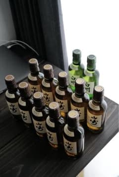 山崎 10本 白州 2本 180mlミニボトル  ウイスキーのサムネイル