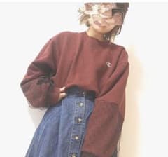 リメイクスウェット　Champion 古着のサムネイル