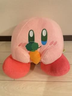 커비 갓 잡힌 뽀뽀 야사이 BIG 봉제 장난감 당근 당근