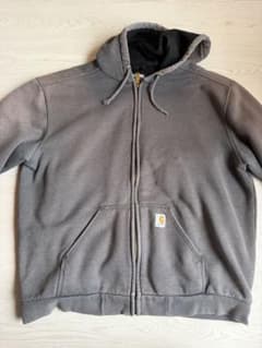 Carhartt カーハート ジップパーカー XL グレー 100632のサムネイル