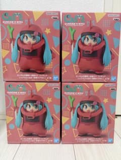 GUNDAM x MIKU フィギュア 4個セットのサムネイル
