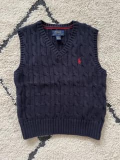 Ralph Lauren 3T ニットベスト、シャツセットのサムネイル