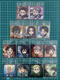 進撃の巨人☆[未開封] 進撃のシールウエハース1 第一弾 SR R N