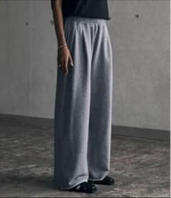 CALLNE 2タックカットオフ スウェットスラックスのサムネイル