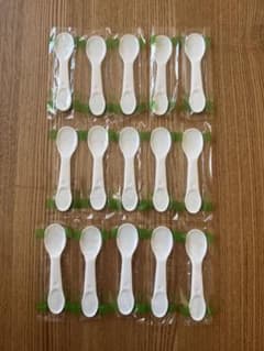 使い捨てプラスチックスプーン 15本入りのサムネイル