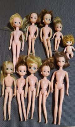 リカちゃん人形 5体 まとめ売り 昭和レトロ 80年代 【匿名配送】 リカちゃん人形 5体 まとめ売り 昭和レトロ 80年代 【匿名配送