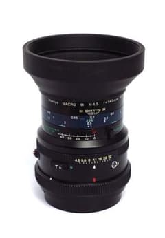 Mamiya マミヤ RZ用 マクロM 140mm F4.5M/L-A +フードのサムネイル