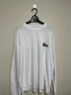 LACOSTE 長袖Tシャツ 白 US Lのサムネイル