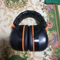 防音イヤーマフ 黒のサムネイル