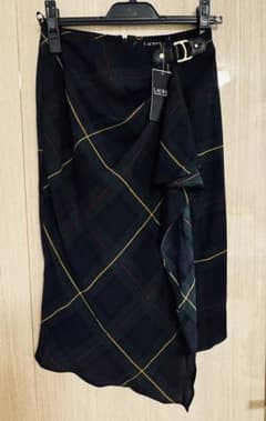 新品タグ付き Lauren Ralph Lauren チェックスカート xs/0のサムネイル