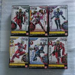 装動仮面ライダーゲイツ６種セットのサムネイル