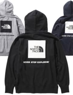 【値下げしました】ザ・ノースフェイス THE NORTH FACE パーカー 黒のサムネイル