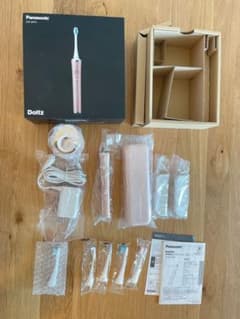 【美品】音波振動歯ブラシ ドルツ ピンク【歯磨き粉おまけ付】のサムネイル