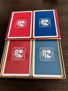 任天堂 ブリッジトランプ 赤青セットのサムネイル