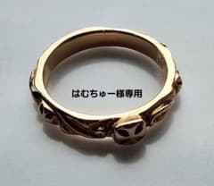 BWL ビルウォールレザー18K Thin Cross Ring ローズゴールド - メルカリ
