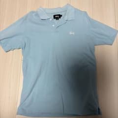 Stussy ポロシャツ ライトブルー Sのサムネイル