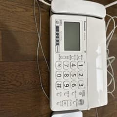 Panasonic KX-P2210-Wファックス付き電話 ホワイト（子機付き） - メルカリ