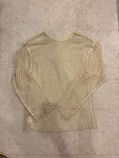 MAISON SPECIAL メッシュニット トップスのサムネイル