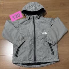 THE NORTH FACE キッズ フード付きジャケット チェック 120のサムネイル