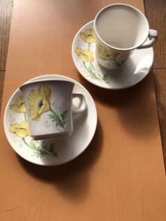 カップ&ソーサー　2セットのサムネイル