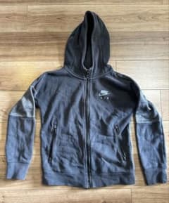 【中古】Nike ジップアップフード付きジャケット グレーのサムネイル