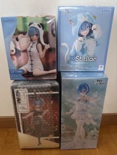 Re:ゼロから始める異世界生活 レム フィギュア 4体セット - メルカリ