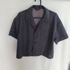 BEAMS BOY ドット柄 半袖シャツ Fのサムネイル
