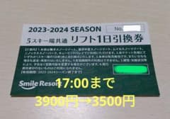 舞子スノーリゾート 他、共通券のサムネイル