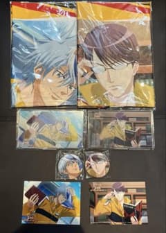 テニプリ テニゴー 特典 仁王雅治 柳生比呂士 アクリルスタンド 缶