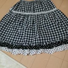 ☆みぃ様専用☆リバーシブル140春夏スカートのサムネイル