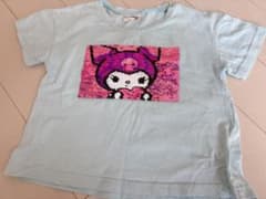 マイメロディ＆クロミ 半袖スパンコール Tシャツ 110のサムネイル