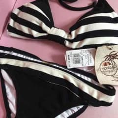 試着可！PEACH JOHN❤️ボーダービキニ定価12,000¥新品未使用のサムネイル