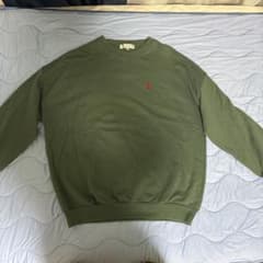 U.S. POLO ASSN. スウェット カーキ 刺繍ロゴのサムネイル