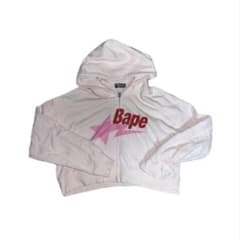 A bathing ape パーカー 短丈のサムネイル