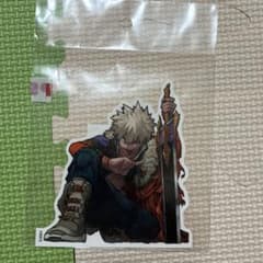 ヒロアカ ジャンプショップ 十傑 爆豪勝己 ダイカットステッカーのサムネイル