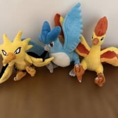 ポケモンぬいぐるみセット サンダース フリーザー ファイヤーのサムネイル